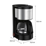 Cafeteira Elétrica para Preparo de Café Arno Perfectta Inox em Aço com 15 Xícaras Inox 110V