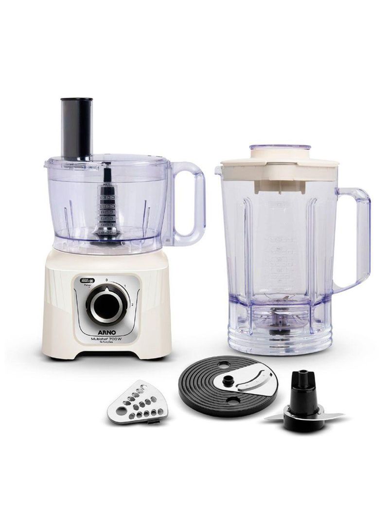 Multiprocessador MP62 16 Funções 2 Velocidades 700W Marfim 110V