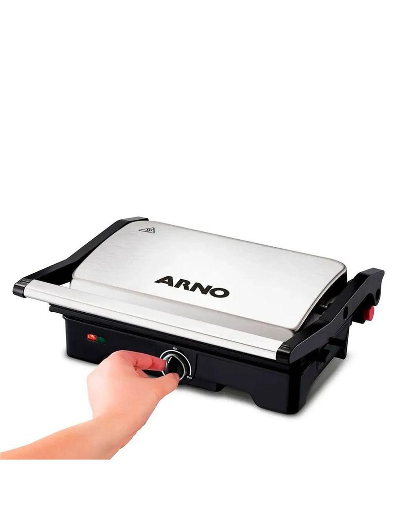 Sanduicheira Grill Arno Dual Inox Gnox - 8010000261 Inox 110V