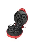 Mini Máquina Elétrica Retro Para Donuts E Waffles – Rápida, Prática E Antiaderente vermelho 110V