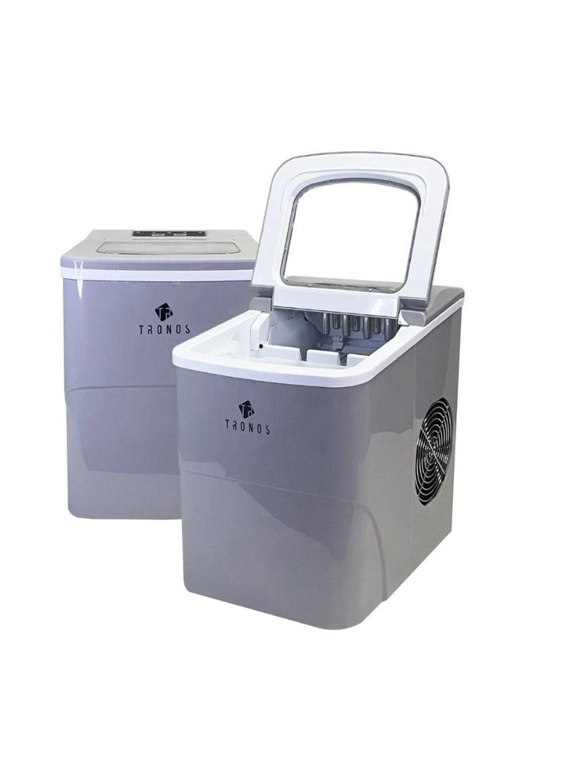Maquina De Gelo 12kg Tronos B12/b Cinza 2 Litros 110V