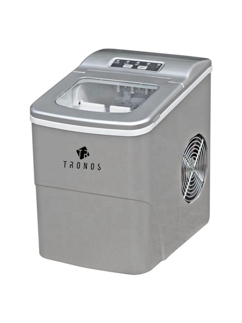 Maquina De Gelo 12kg Tronos B12/b Cinza 2 Litros 110V