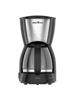 Cafeteira elétrica britânia bcf19 18 xícaras - preto e inox