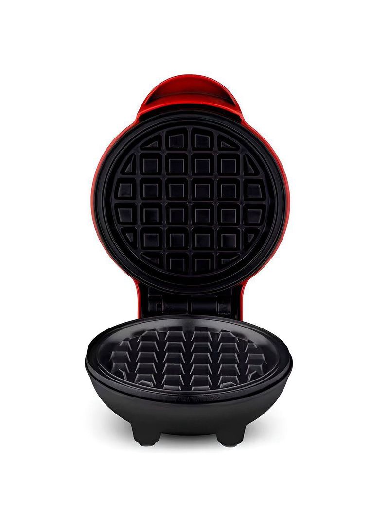 Máquina Waffle Mini Elétrica Lanches Diversão 110V - Pequena, Potente E Fácil De Limpar