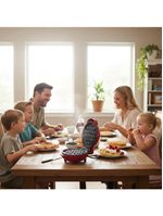Máquina Waffle Mini Elétrica Lanches Diversão 110V - Pequena, Potente E Fácil De Limpar