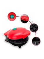 Máquina Waffle Mini Elétrica Lanches Diversão 110V - Pequena, Potente E Fácil De Limpar