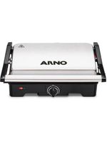 Grill Arno Dual Gnox Inox Com Abertura De 180° 110V