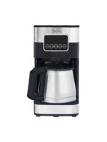 Cafeteira elétrica black+decker cm350g gourmand gris 1,5l programável inox