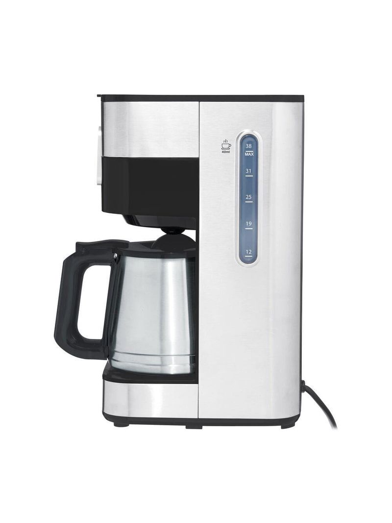 Cafeteira elétrica black+decker cm350g gourmand gris 1,5l programável inox