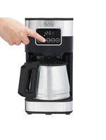 Cafeteira elétrica black+decker cm350g gourmand gris 1,5l programável inox