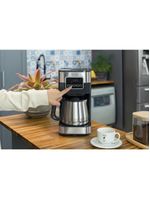 Cafeteira elétrica black+decker cm350g gourmand gris 1,5l programável inox