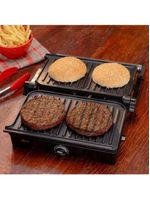 Grill Arno Dual Gnox Inox Com Abertura De 180° 110V