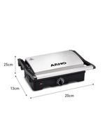 Grill Arno Dual Gnox Inox Com Abertura De 180° 110V