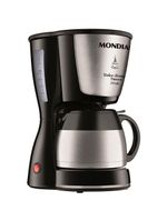 Cafeteira elétrica mondial dolce arome thermo inox c-33 jt 24 xícaras - preta