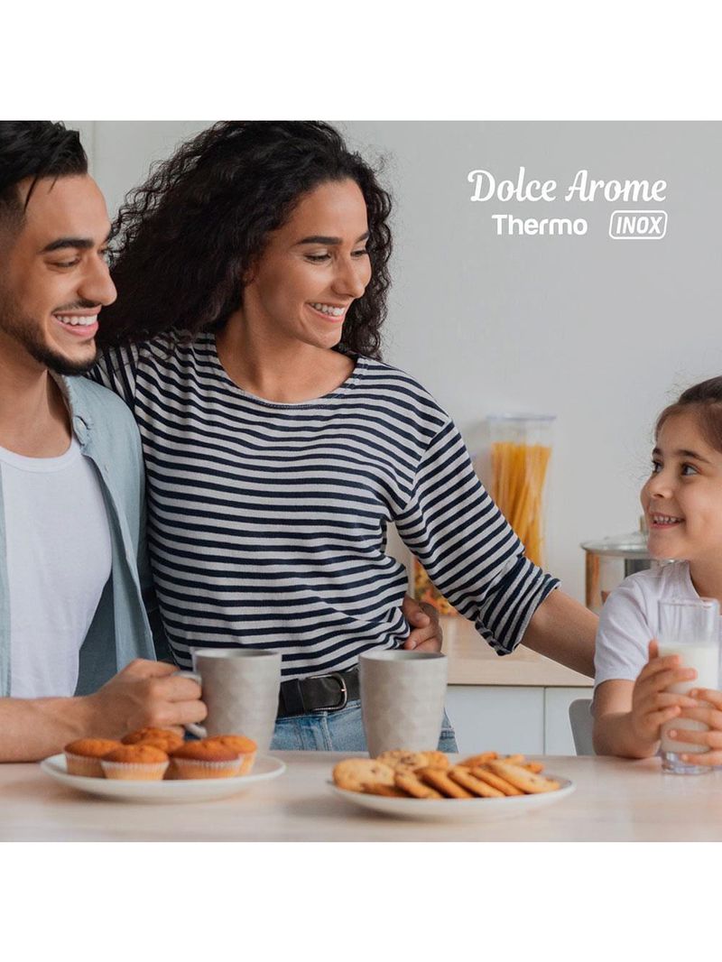 Cafeteira elétrica mondial dolce arome thermo inox c-33 jt 24 xícaras - preta