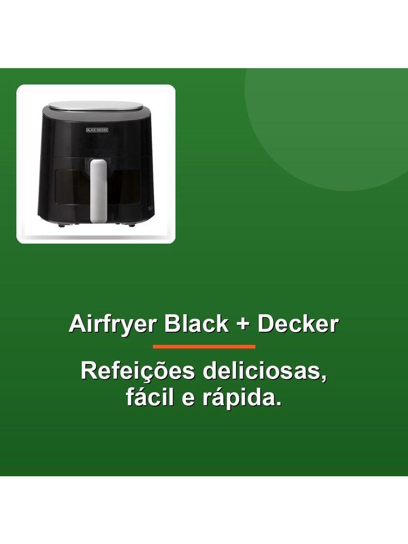 Airfryer Black + Decker Digital Afmdv360-br 4,5L 220V