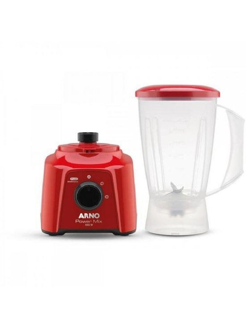 Liquidificador Arno Power Mix 550w Vermelho 220v