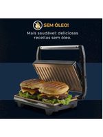 Sanduicheira E Grill Britânia Bgr24g Press Supreme Gold 220V