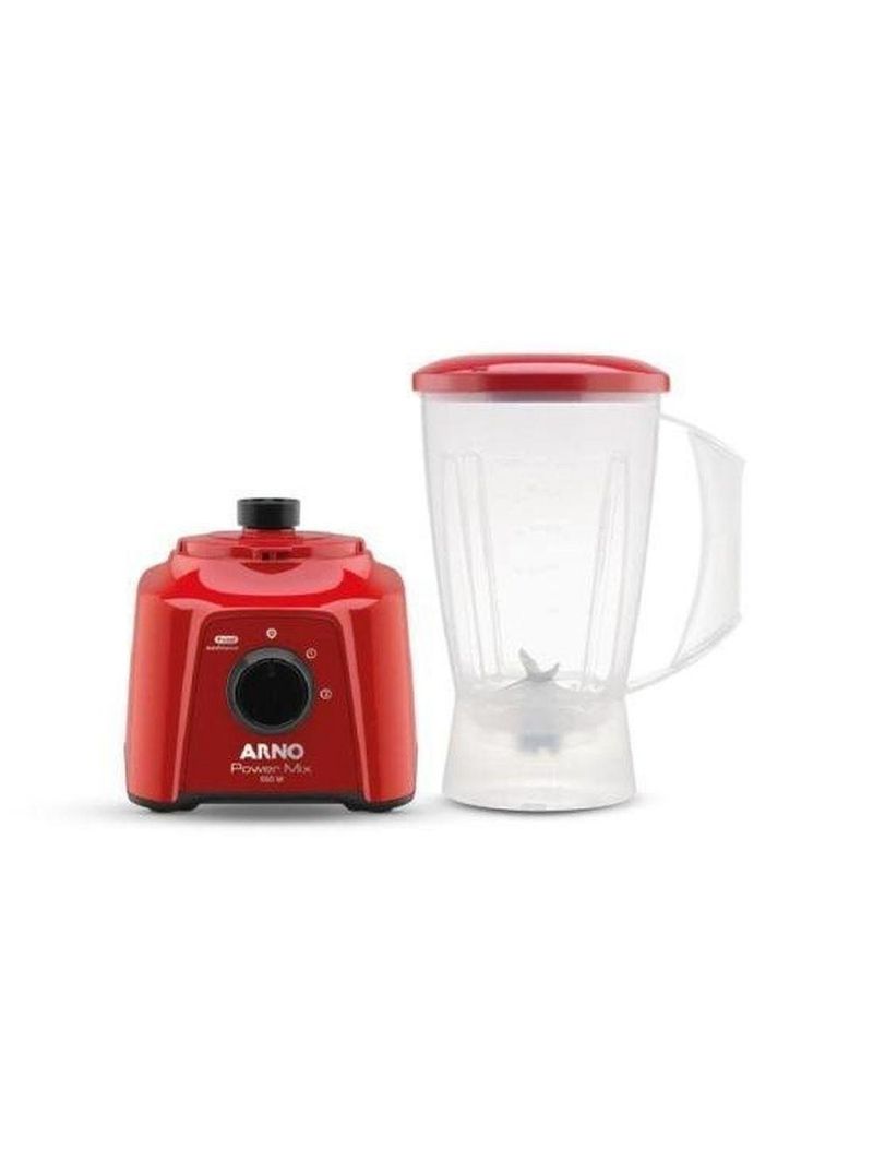 Liquidificador Arno Power Mix 550w Vermelho 110V