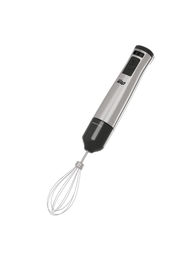 Mixer 3 Em 1 Wap Processador Portátil Inox Com Batedor De Claras 220V