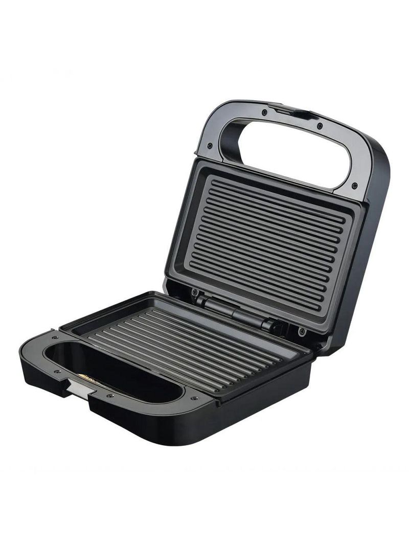 Sanduicheira E Grill HQ 750W Antiaderente Inx HQ-SG001 110V