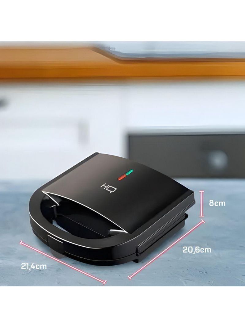 Sanduicheira E Grill HQ 750w Antiaderente Preto 110V