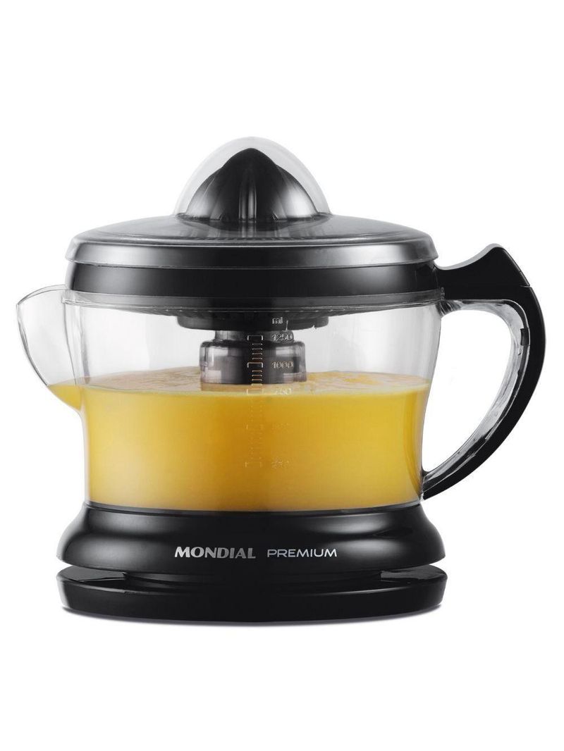 Espremedor De Frutas Mondial 1,2L 30W Premium E-02 Preto 110V