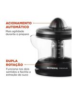 Espremedor De Frutas Mondial 1,2L 30W Premium E-02 Preto 110V