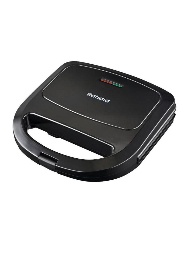 Grill E Sanduicheira Elétrica Itatiaia Preto Essencial 110V