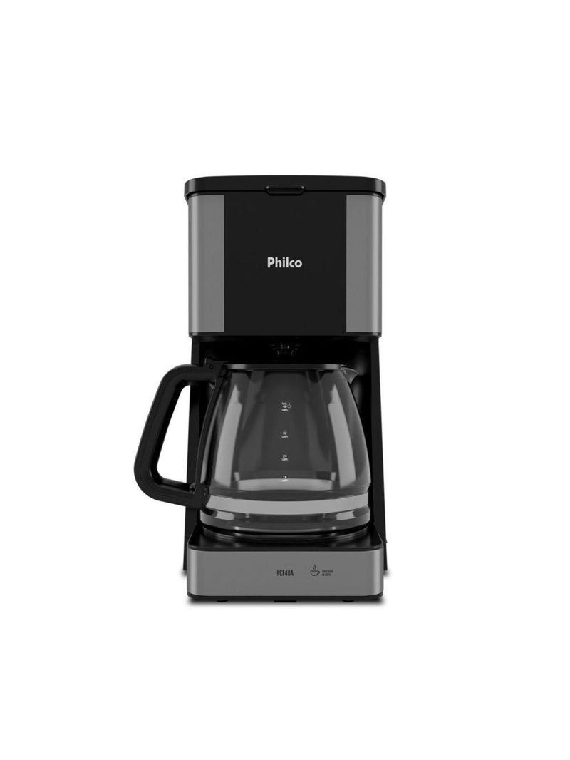 Cafeteira Philco 40 Cafezinhos 1,6 Litros PCF40A 950W Preto 220V