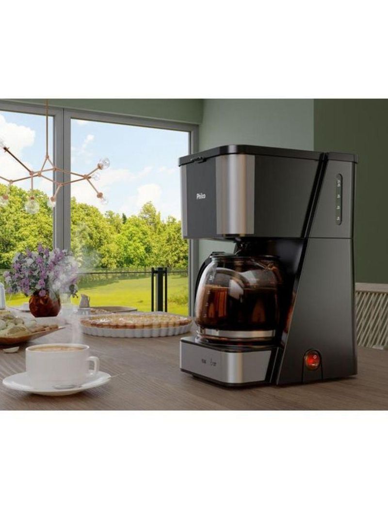 Cafeteira Philco 40 Cafezinhos 1,6 Litros PCF40A 950W Preto 220V
