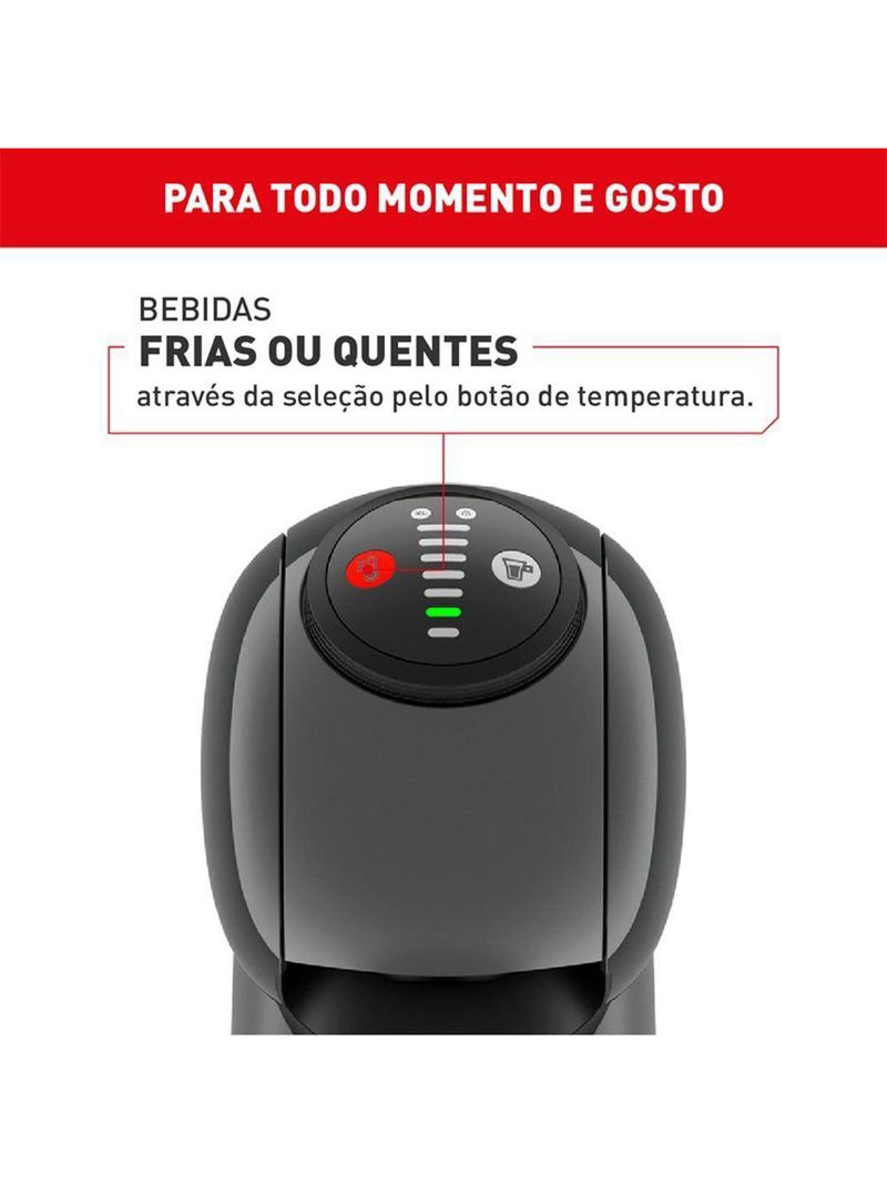 Cafeteira Expresso Arno Dolce Gusto Genio S Basic Grafite 220V