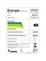 Micro-ondas Fischer De Embutir 25 Litros Com Dourador Inox 25378