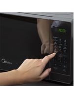 Micro-ondas Midea 20L Porta Espelhada Minuto Fácil Prata MRAE22 220V