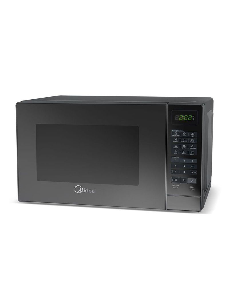 Micro-ondas Midea 20L Porta Espelhada Minuto Fácil Prata MRAE22 220V