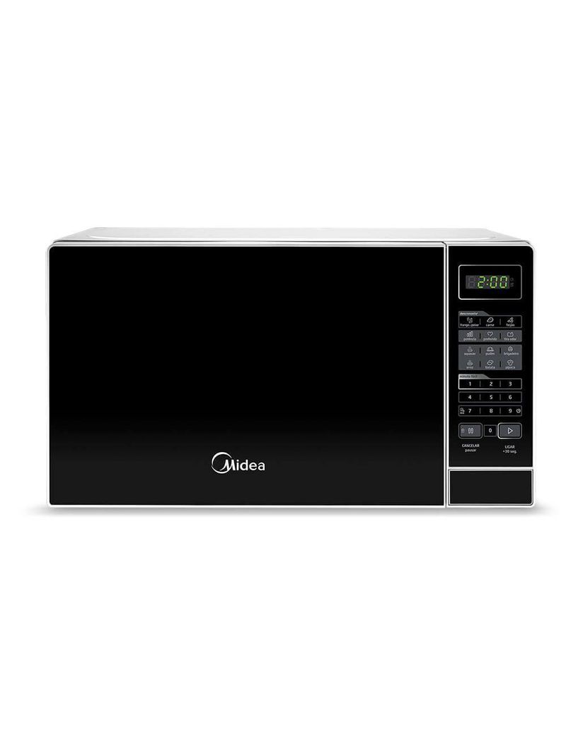Micro-ondas Midea 20 Litros Branco E Preto MRAS21 110V