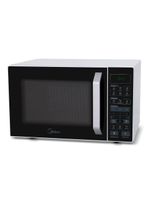 Micro-ondas Midea 35L Branco Porta Preta Smartplate MXSA35P 127v
