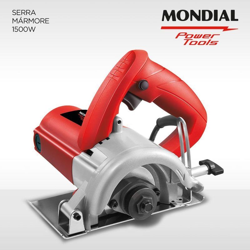 Serra Mármore Mondial Tools Fsm-03 220v-vermelho