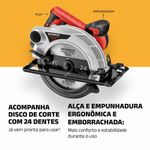 Serra Circular Mondial Power Tools 60hz Fsc-04 127V