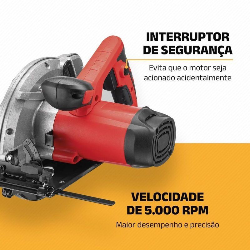 Serra Circular Mondial Power Tools 60hz Fsc-04 127V