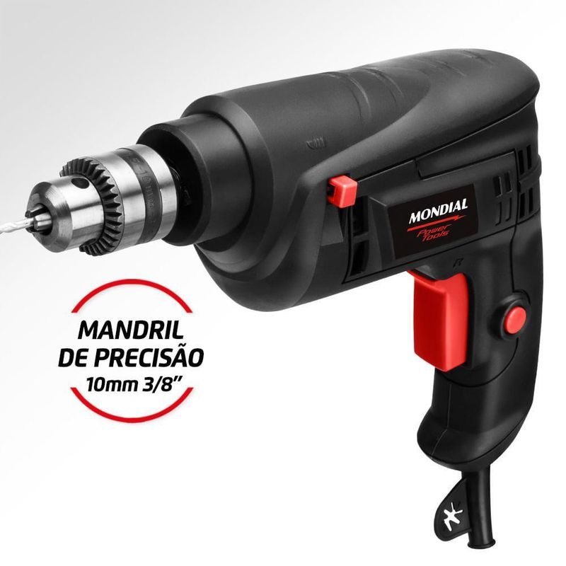 Furadeira De Impacto Power Tools Fi-09 550w-220v-preto