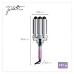 Modelador De Cachos Triondas By Juliette Mondial Azul/rosa MCT-JU-03 Bivolt