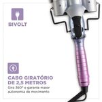 Modelador De Cachos Triondas By Juliette Mondial Azul/rosa MCT-JU-03 Bivolt
