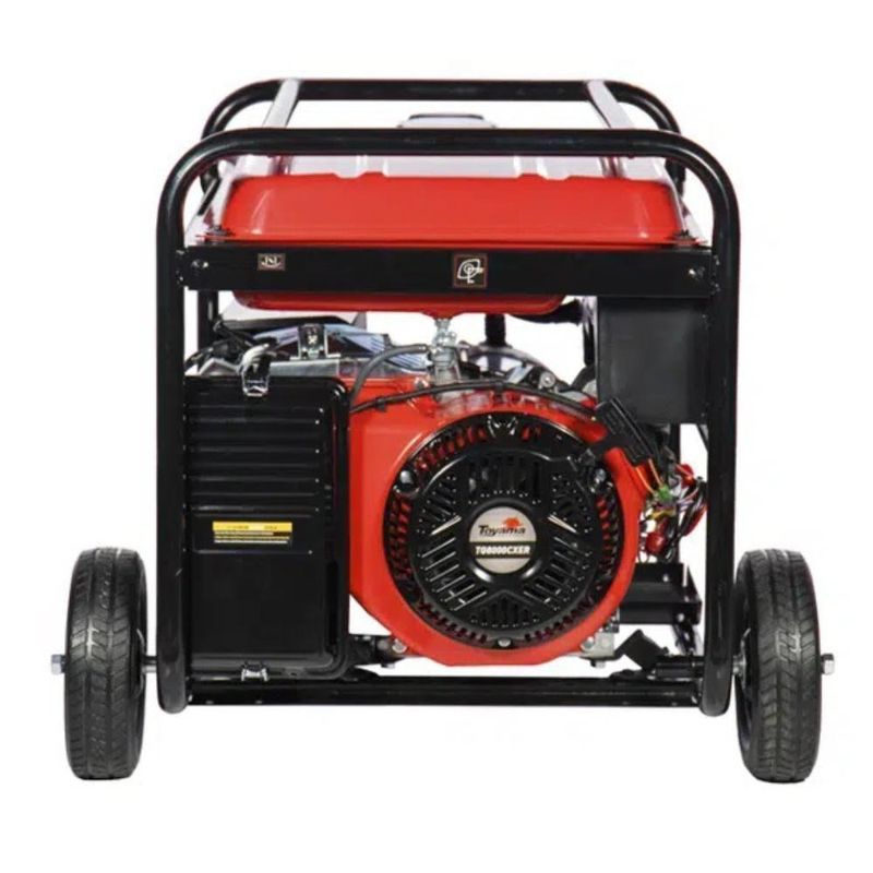 Gerador De Energia à Gasolina 7,2 Kva Bivolt Partida Elétrica Tg8000cxer Toyama Bivolt