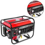 Gerador De Energia à Gasolina 3,1kva 4 Tempos 7 Hp Bivolt Tg3200cxr Toyama Bivolt