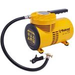 Compressor De Ar Direto 40 Psi 1/4 Hp Com Kit Bivolt Cd12151bk Tekna Bivolt