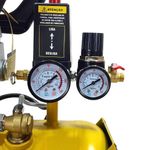 Compressor De Ar 2,5hp 22l 220v Com Parafusadeira 12v Bivolt Com Kit 13 Peças Tekna Evald