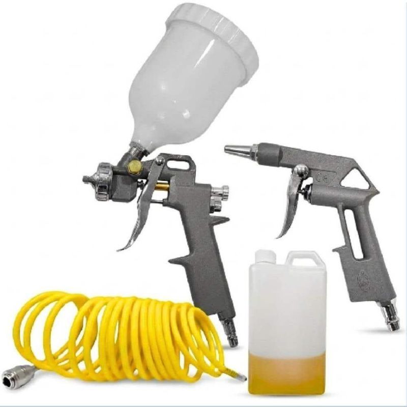 Compressor De Ar Com Kit 2,5hp 43l 127v E Parafusadeira 12v Bivolt Com Kit 13 Peças Tekna Evald