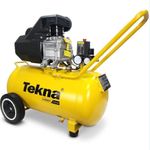 Compressor De Ar 43l 2,5hp 220v Com Parafusadeira 12v Bivolt Com Kit 13 Peças Tekna Evald