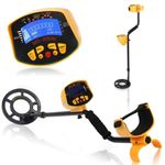 Detector De Metal Metais Ouro Prata Bronze Tesouro Moeda Joias A Agua Digital Com Display Lcd